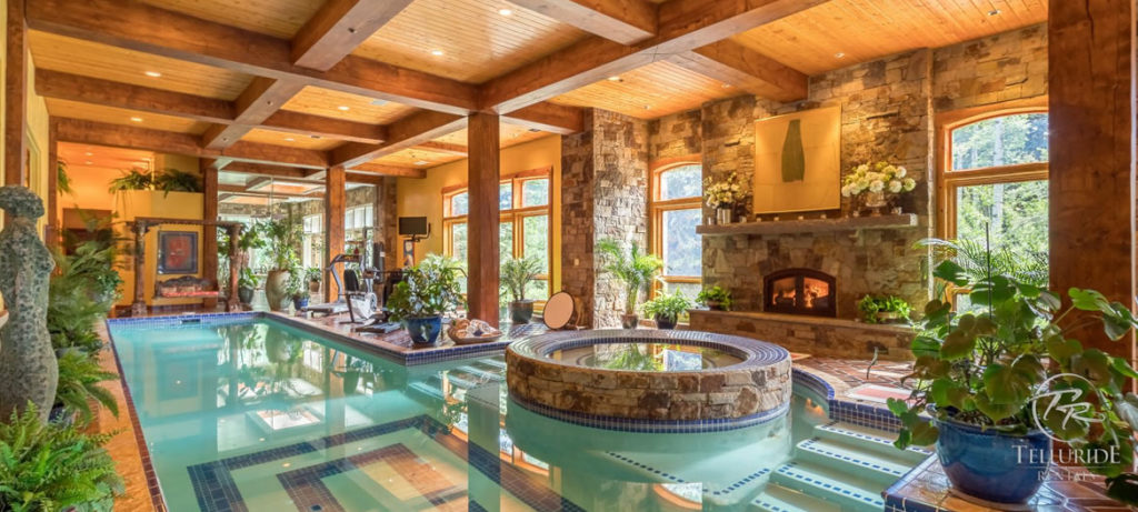 Pulitzer Mansion indoor pool