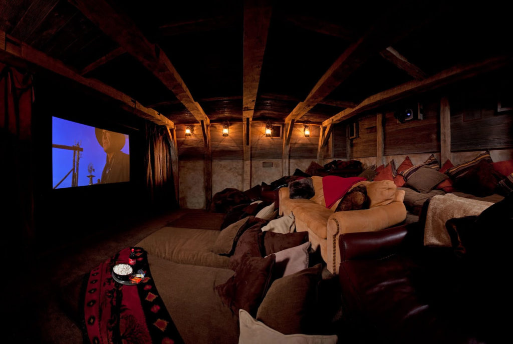 Castlewood theater room