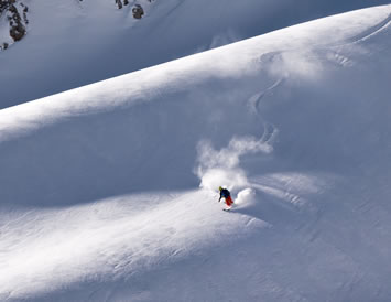 Backcountry winter sports in Telluride