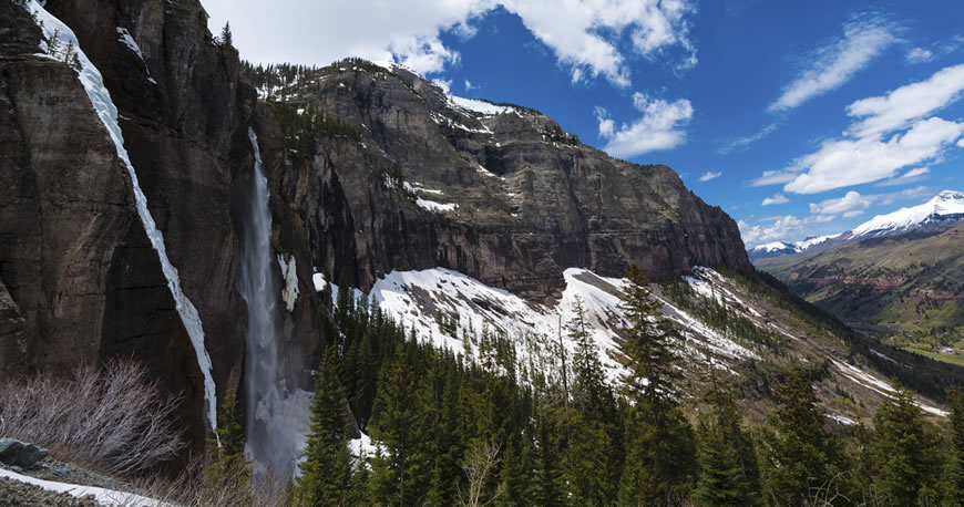 Bridal Veil Falls in Telluride