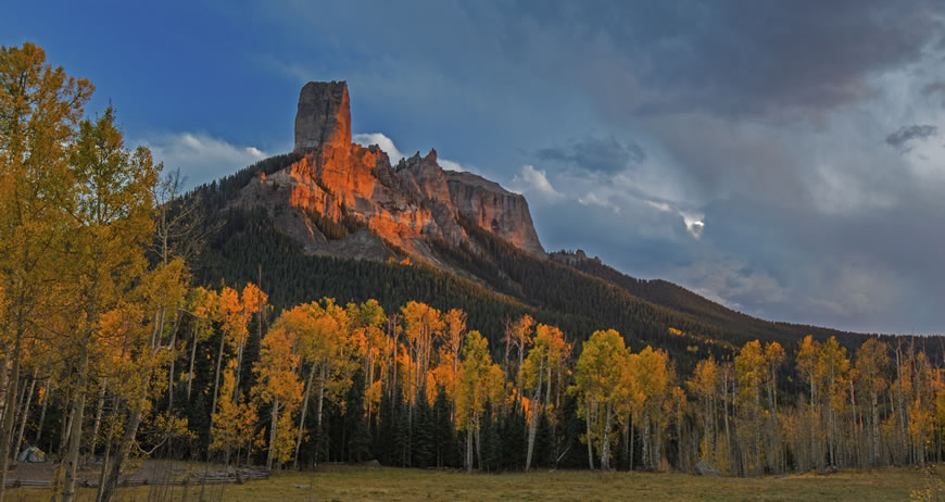 Chimney Peak near Montrose, CO