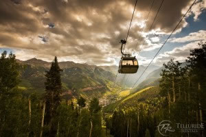 Telluride Gondola over town