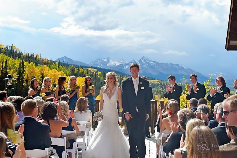 Meghan Telluride Wedding View