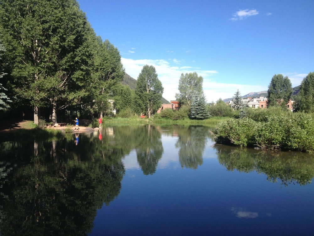 Telluride Town Park Pond